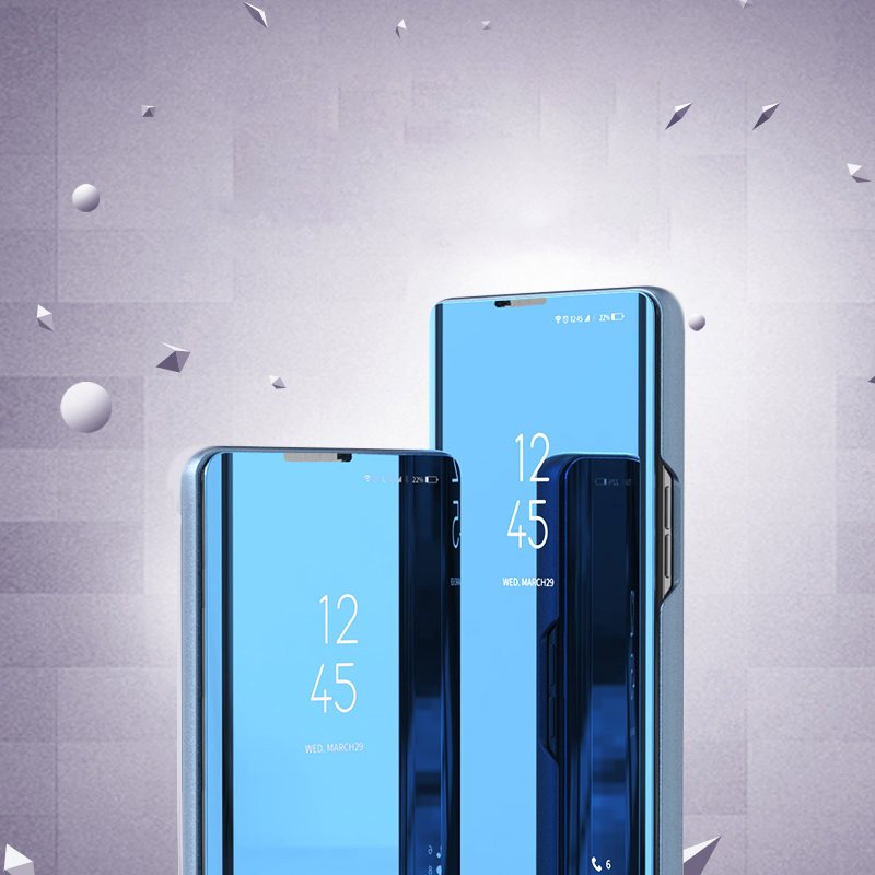 Clear View Case for Realme 8/8 Pro - Black
