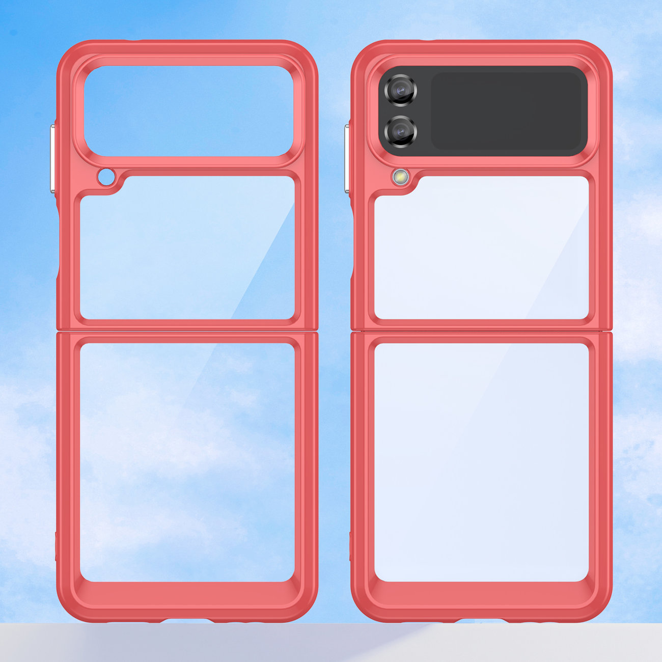 Outer Space case for Samsung Galaxy Z Flip 3 - Blue