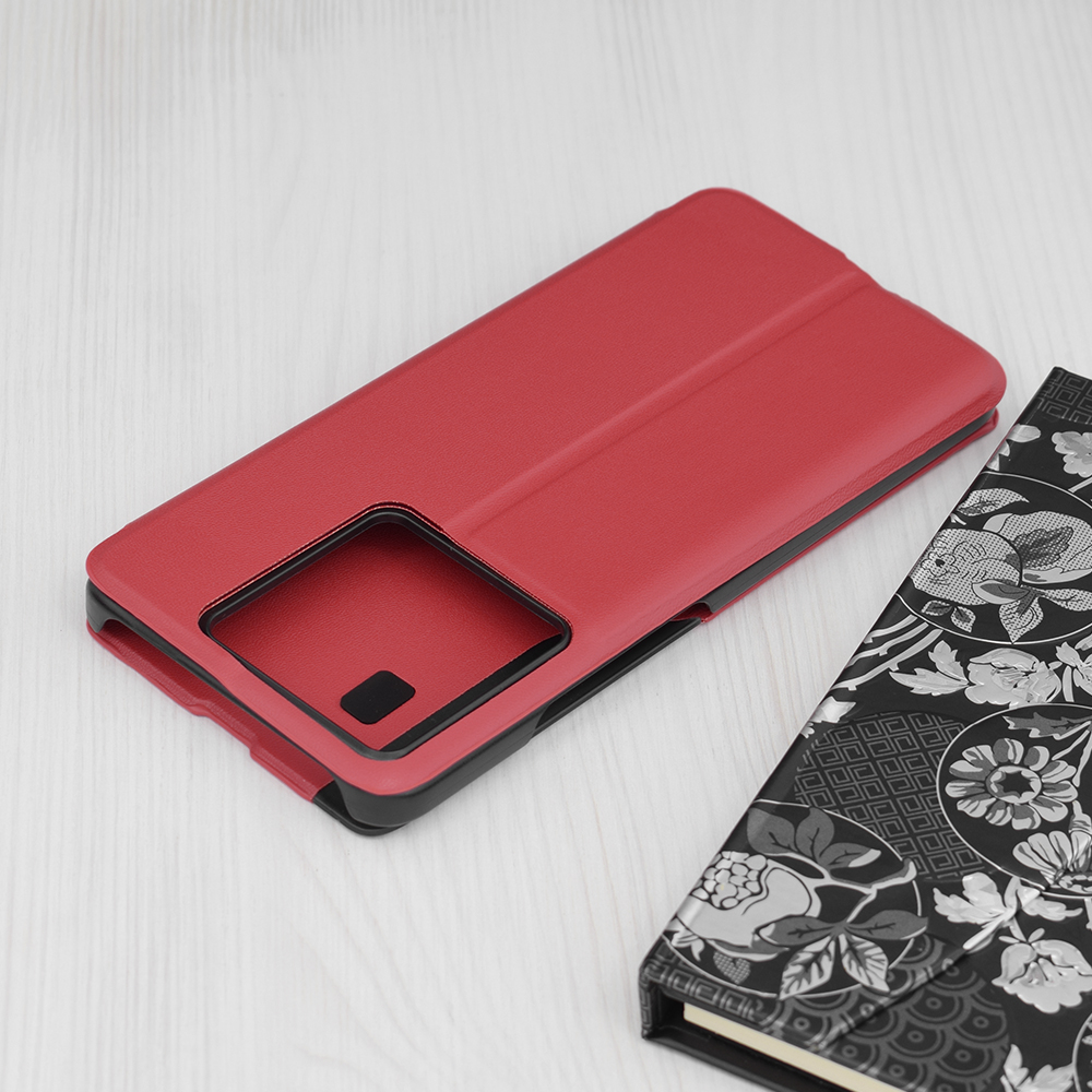 View Case elegant bookcase for Xiaomi 13T/13T Pro - Orange