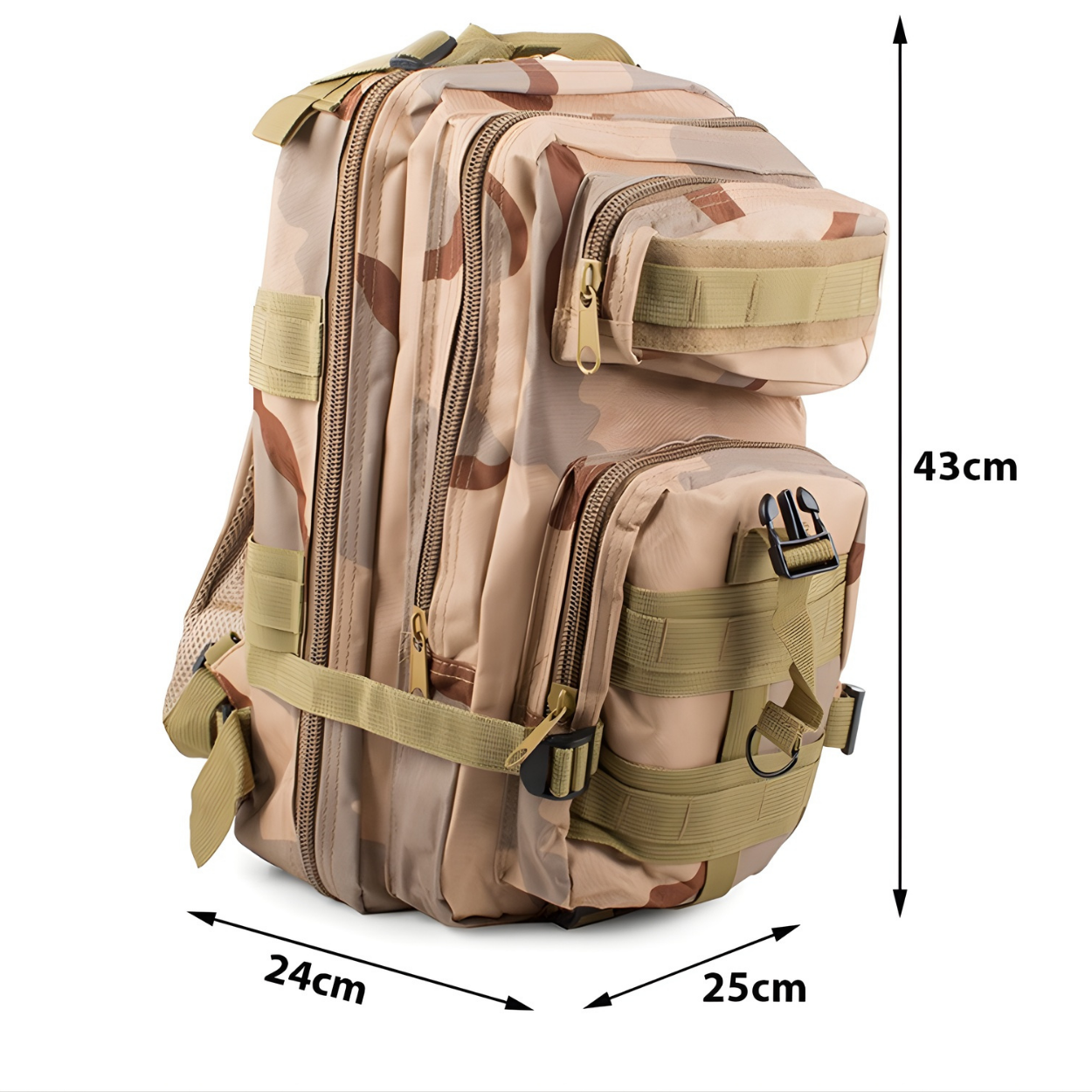 Tactical backpack 30L - Brown