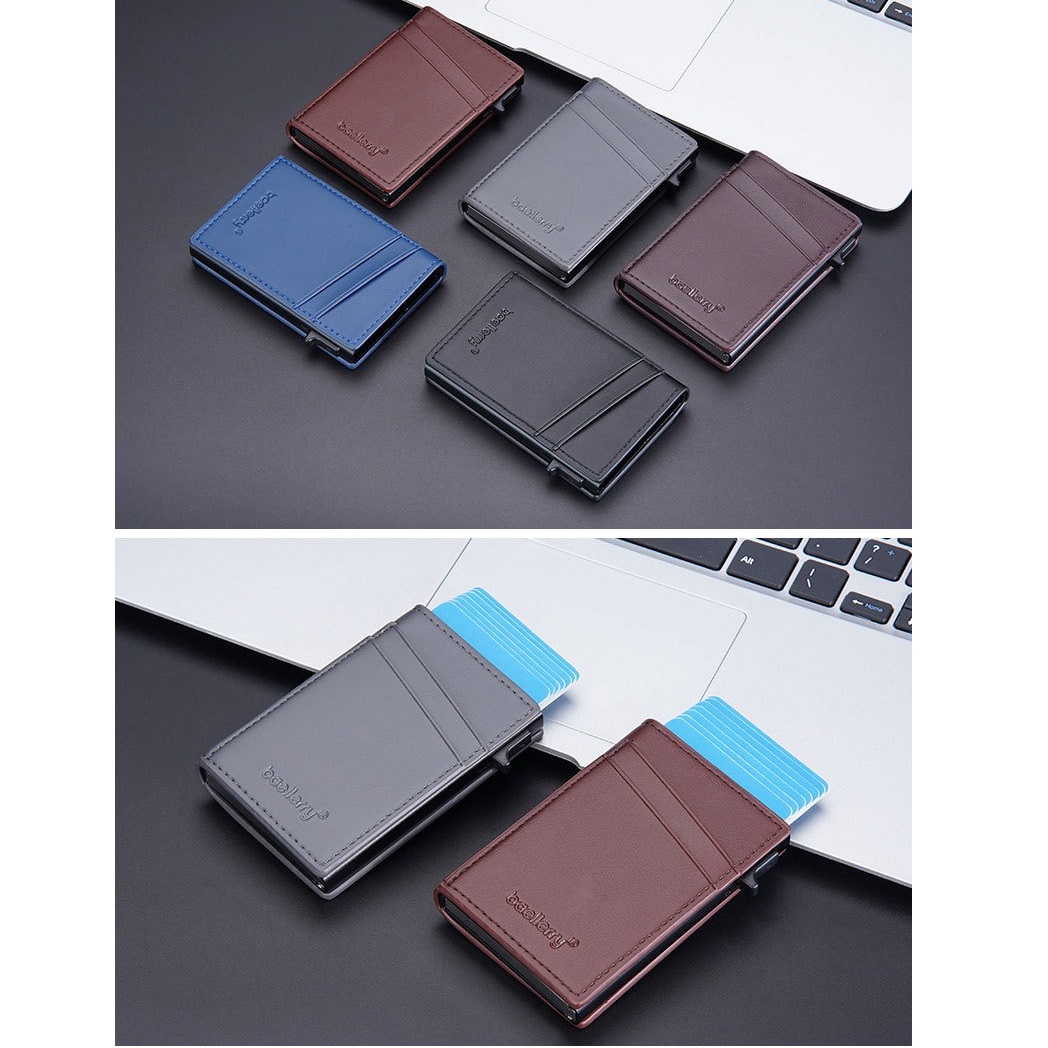 MINI WALLET Baellerry LU-36146 - Dark Brown