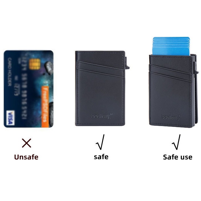 MINI WALLET Baellerry LU-36146 - Dark Brown