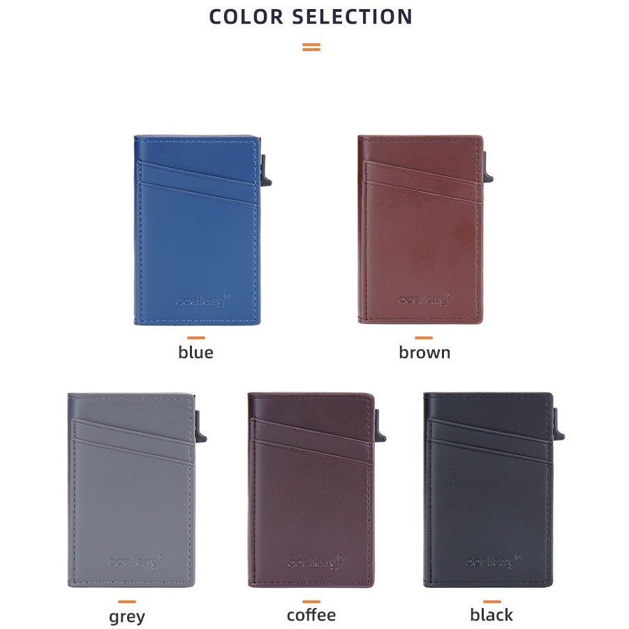 MINI WALLET Baellerry LU-36146 - Dark Brown