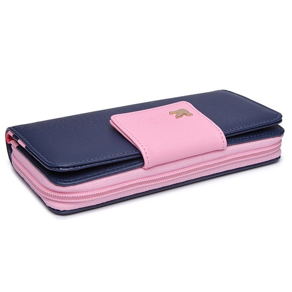 VI-3827 Wallet - Blue/Pink