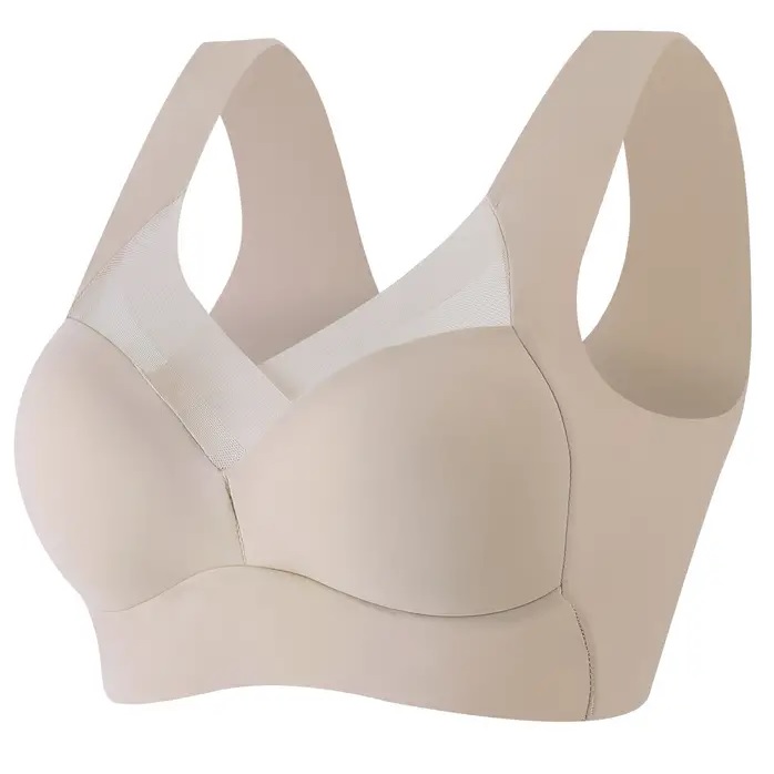 CO-30614 seamless bra - Light Brown/6XL