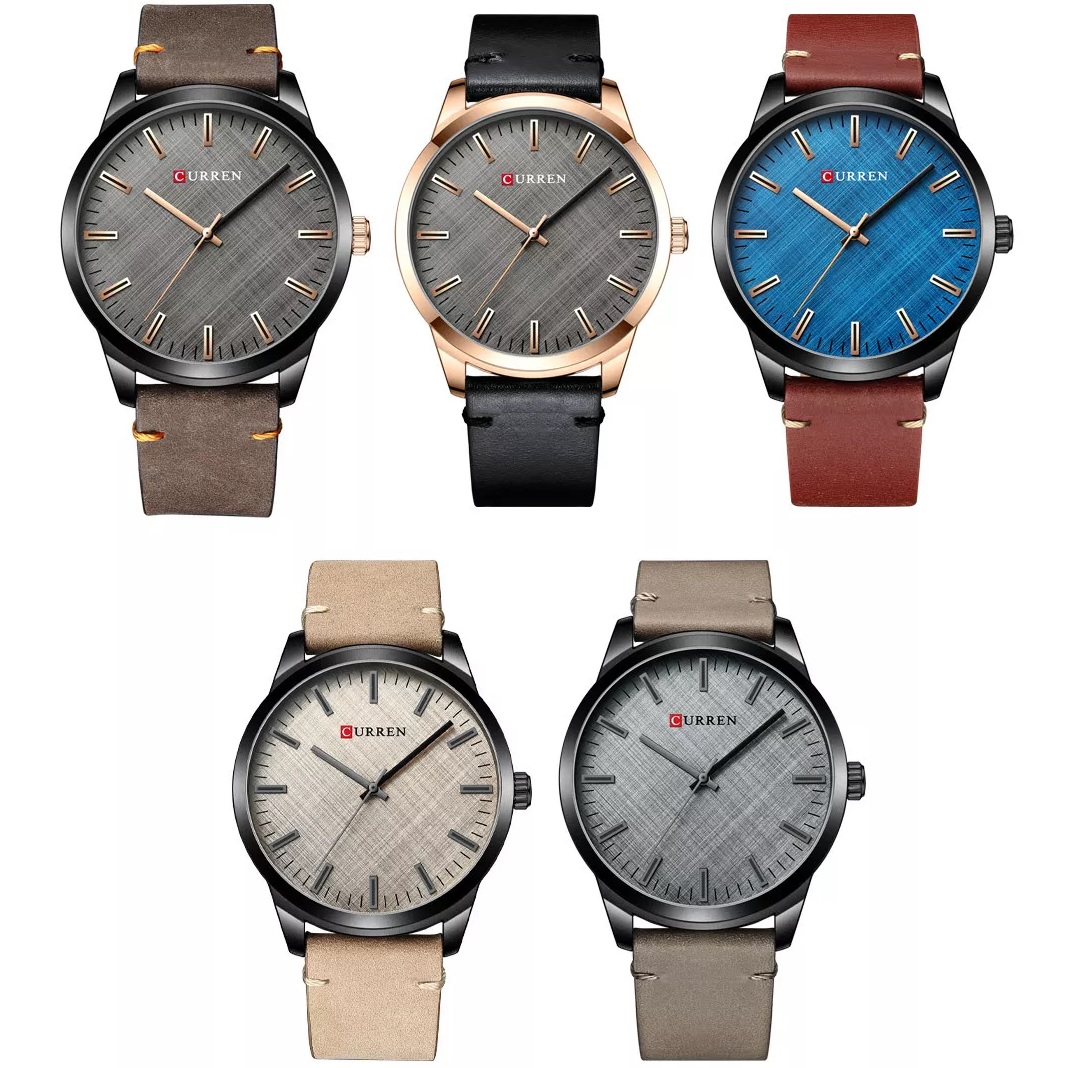 CURREN DA-14187 Watch - Brown/Blue