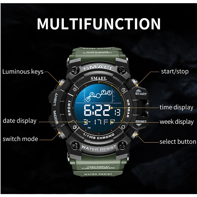 SMAEL DI-29466 Watch - Orange