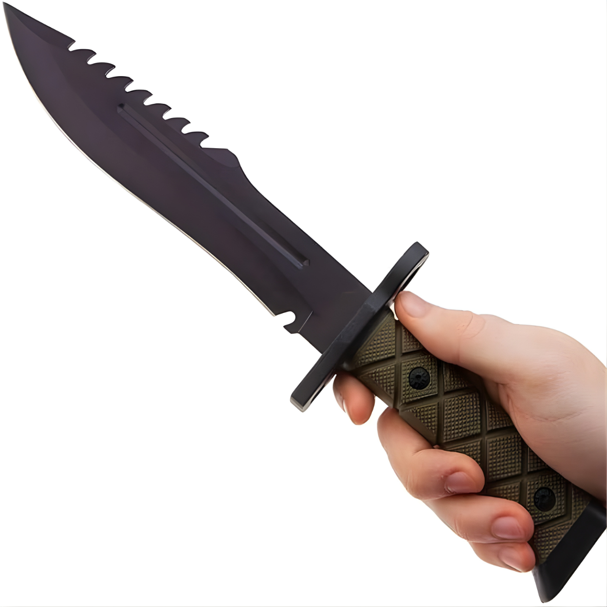 Outdoor Knife UA-39180 - Black / Dark Green