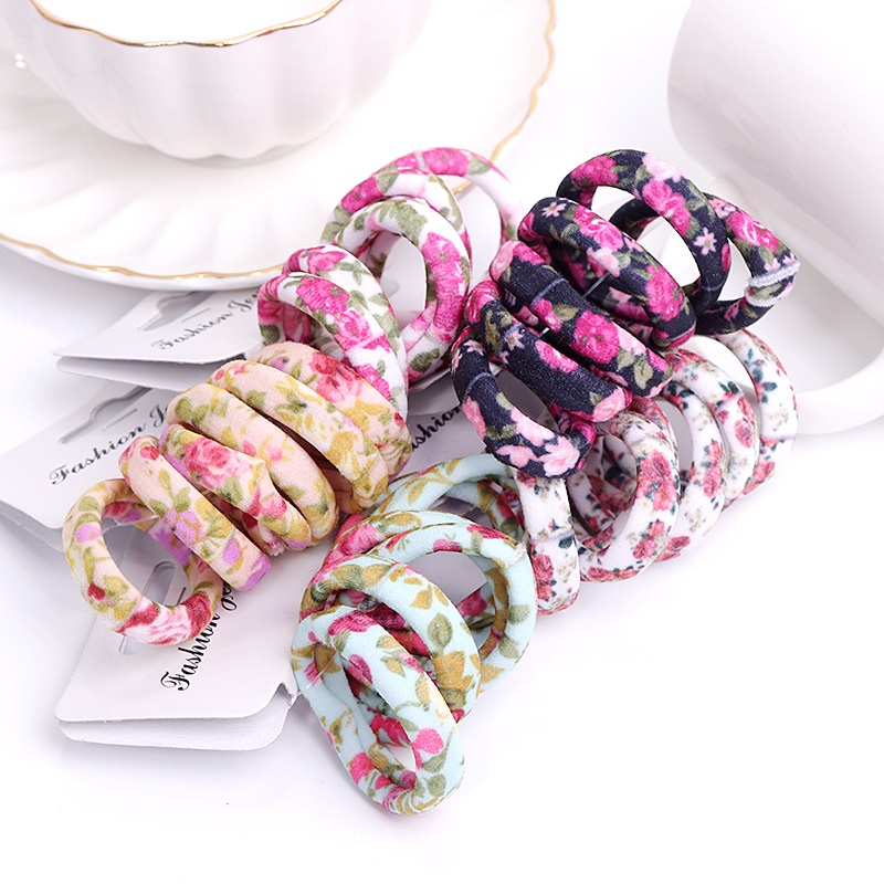 BR-19036 Hair Ties 6pcs - Type9