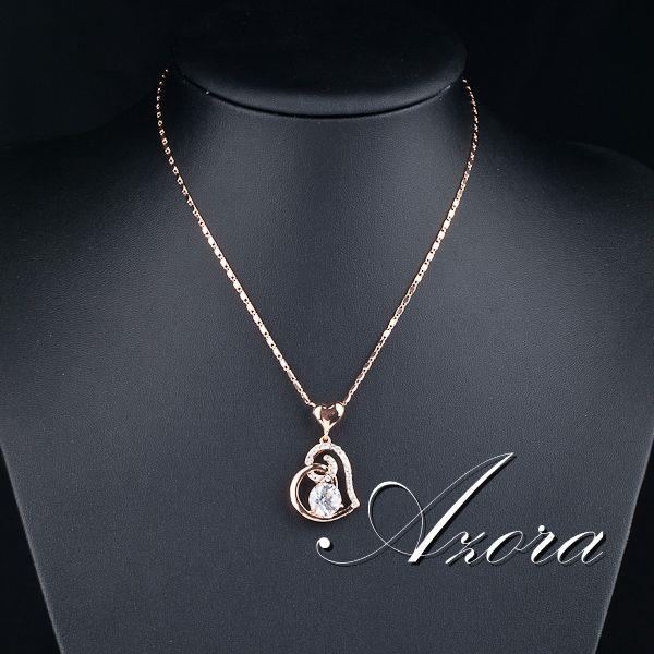 HE-1807 AZORA Necklace - Silver