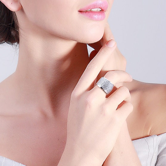 GL-5445 Ring - Silver/57mm