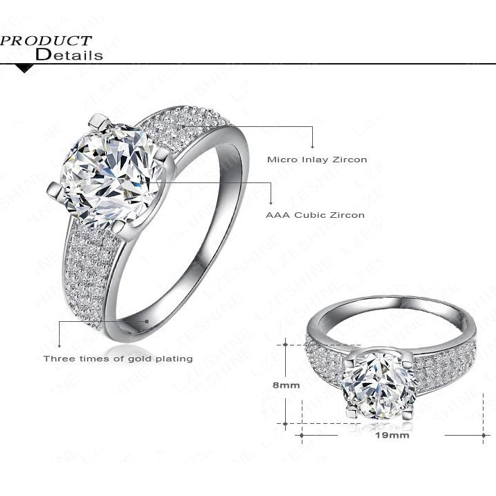 NO-1096 Ring - Silver/59mm