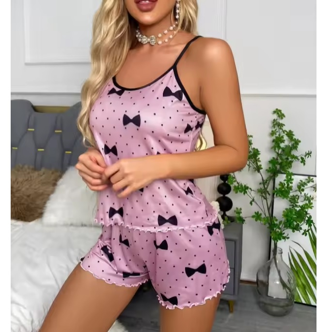 Women's short pyjama BO-30587 - Pink/M