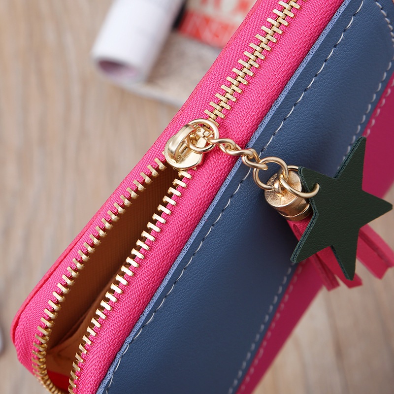 SI-12857 Wallet - Blue/Pink