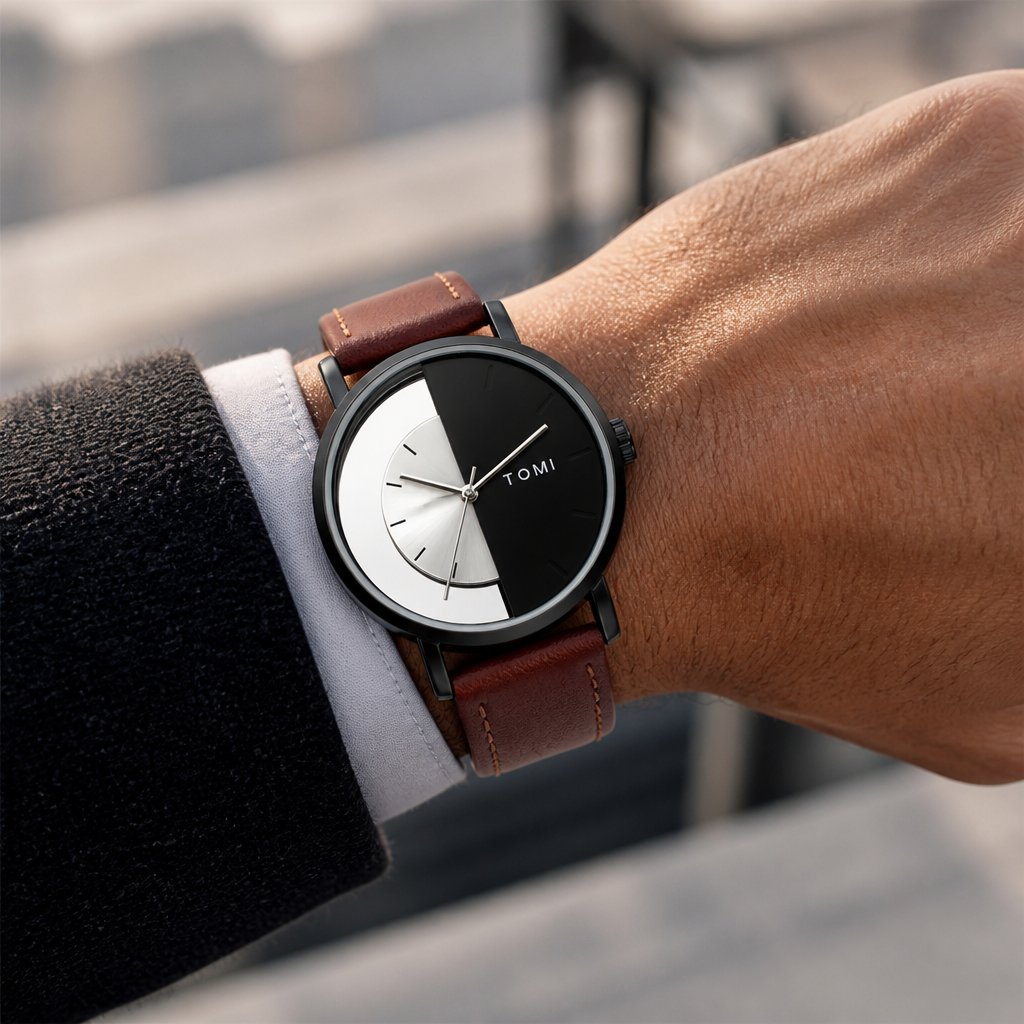TO-14299 Watch - Brown/Black
