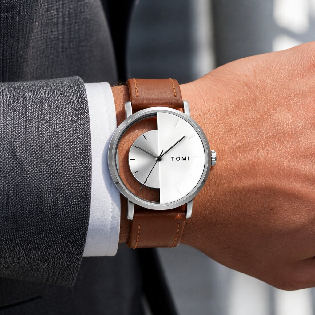 TO-14301 Watch - Brown/Silver