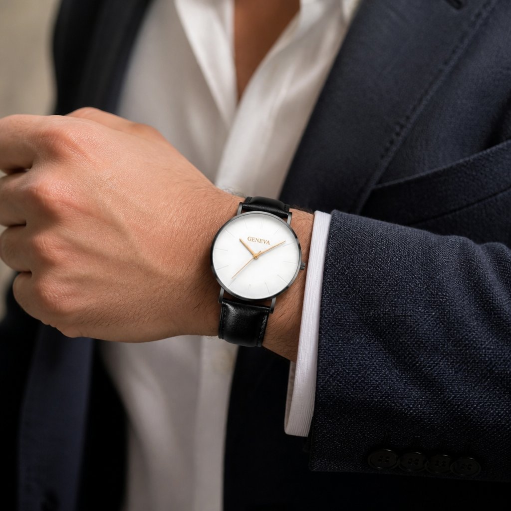 SI-15453 Watch - White/black