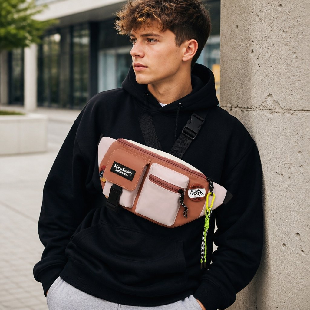 Waist bag ZA-36163 - Brown