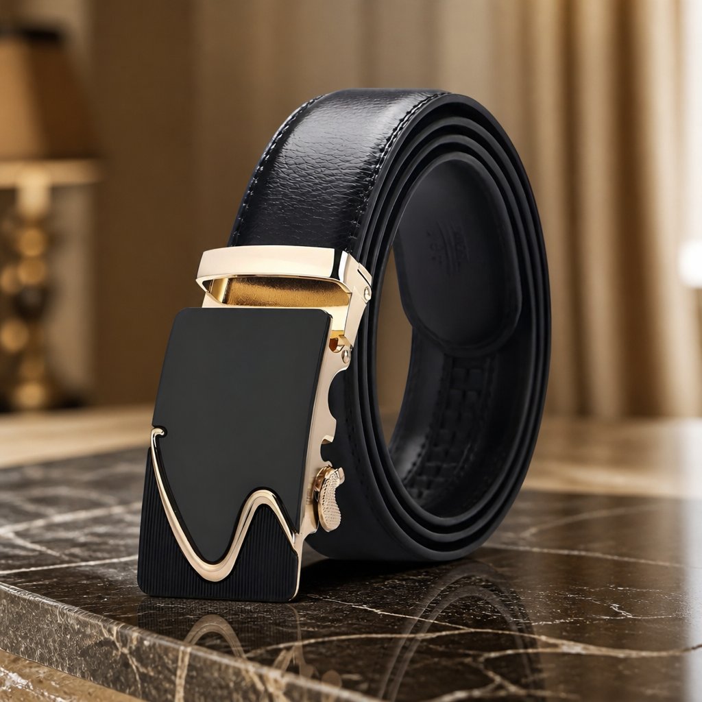 LI-5212 Belt - Black/Gold